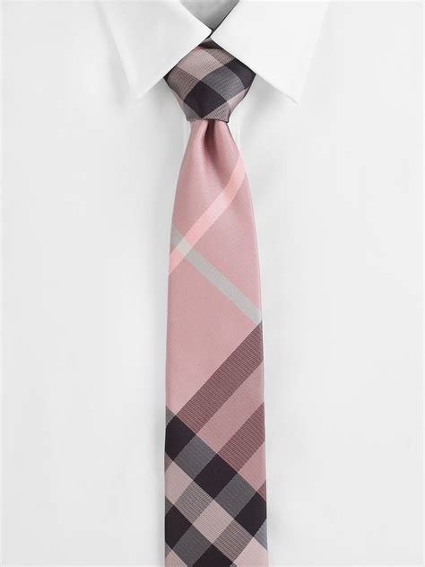 burberry pink tie|burberry tie on clearance.